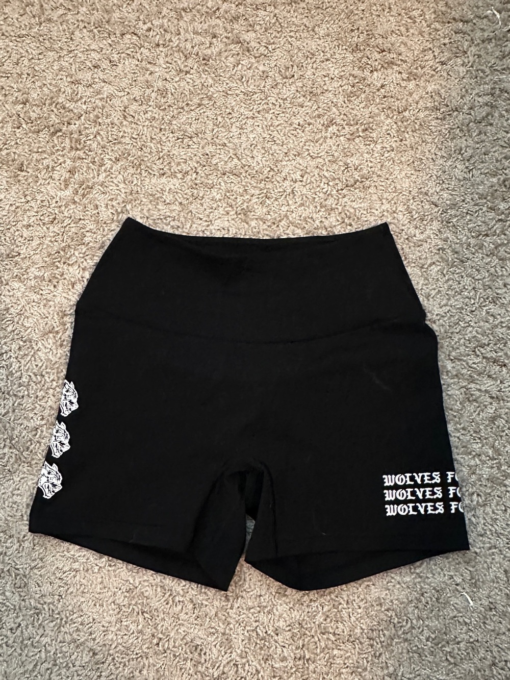 Darc Sport Women's Performance Shorts - 'WOLVES' Graphic